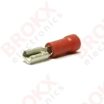 insulated female disconnector from 0.5 - 1 mm² (2,8x0,5mm) - Click Image to Close