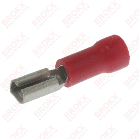 insulated female disconnector from 0.5 - 1 mm² (2,8x0,8mm) - Click Image to Close