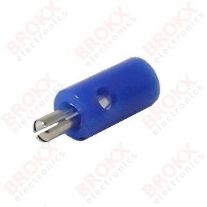 HO plug male - Blue