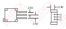 Trimmer 25 kΩ vertical 28 turns