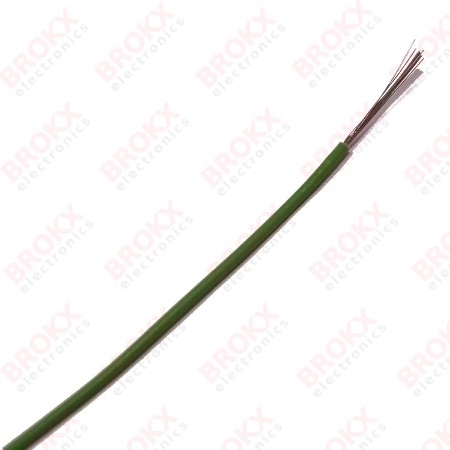 Mounting wire 0,14 mm² (Flexible) Green