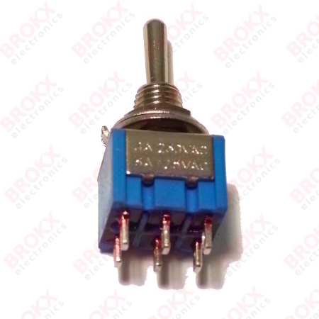 Toggle switch - ON-OFF-ON (DP3T)