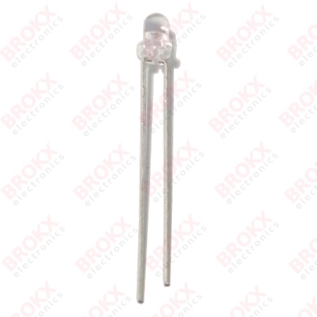 LED White 3 mm 5000 mcd - Click Image to Close