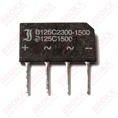 Bridge rectifier 125V 1.5A