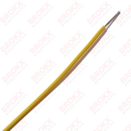 Mounting wire 0,14 mm² (Flexible) Yellow