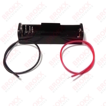 Battery holder 1 x AA - Click Image to Close