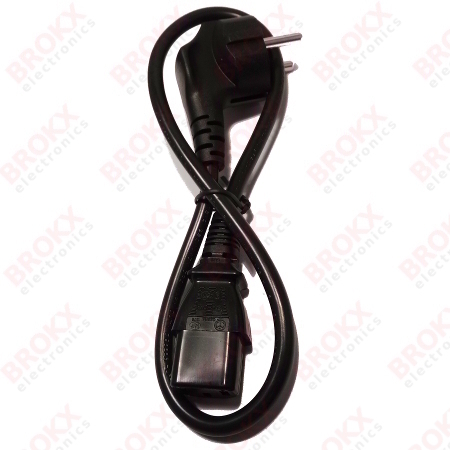 NL Device connection cable with earthing - 0.5 m - Click Image to Close