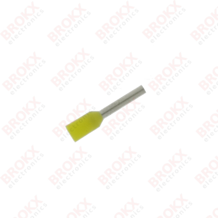 Bootlace ferrule 0.25 mm² Yellow - Click Image to Close