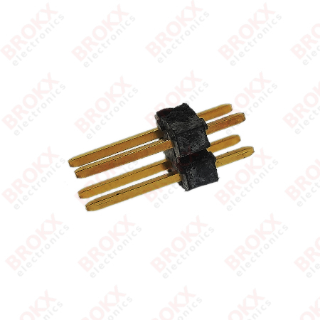 Header Pin Double - pitch 2.54 mm - 2x2