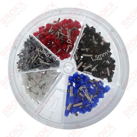 Bootlace ferrule assortment