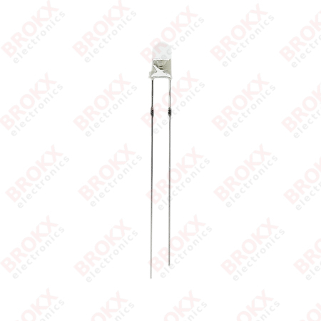 LED White 3 mm 12000 mcd - Click Image to Close