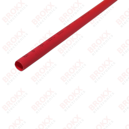 Heat shrink sleeve 4.8 mm per meter Red