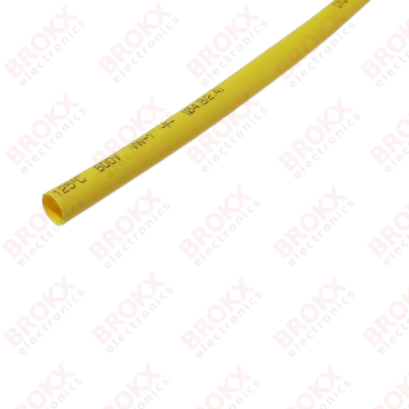 Heat shrink sleeve 4.8 mm per meter Yellow