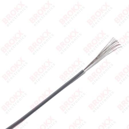 Mounting wire 0,14 mm² (Flexible) Grey