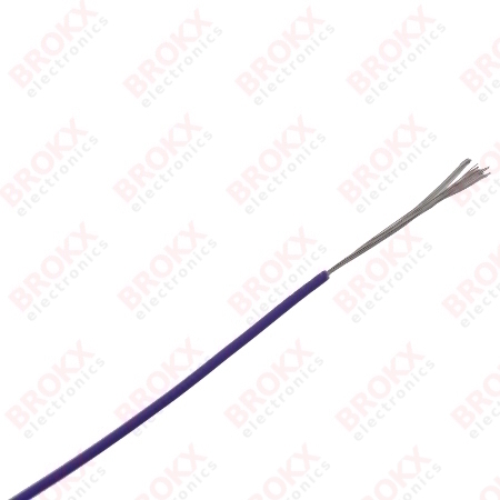 Mounting wire 0,14 mm² (Flexible) Violet