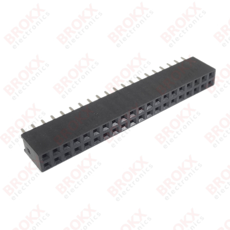 Header Pin Female - pitch 2.54 mm - 2x20