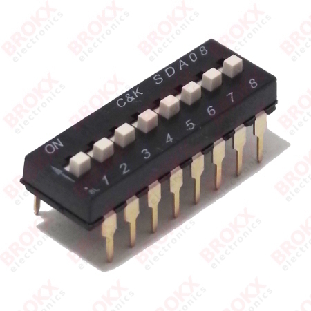 DIP Switch 8-pole - Click Image to Close