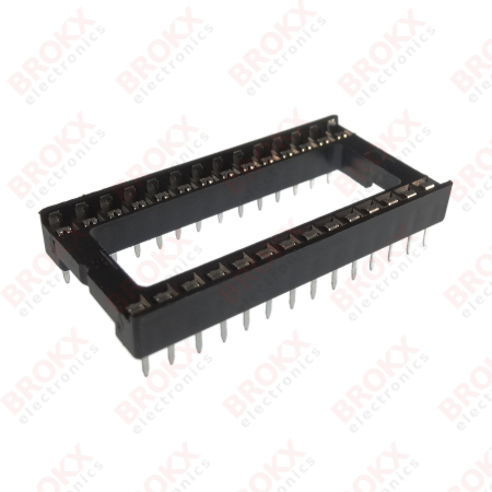 IC Socket - DIP 28 pins - Click Image to Close