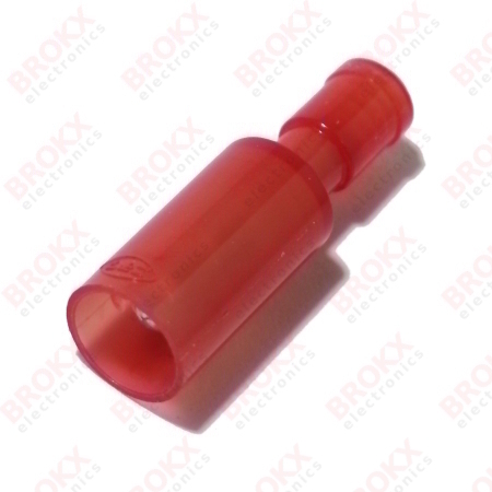 insulated male round connector from 0.75 - 1.25 mm² - Click Image to Close