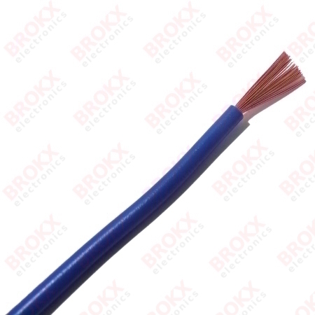 Stranded wire 2.5 mm² Blue - Click Image to Close