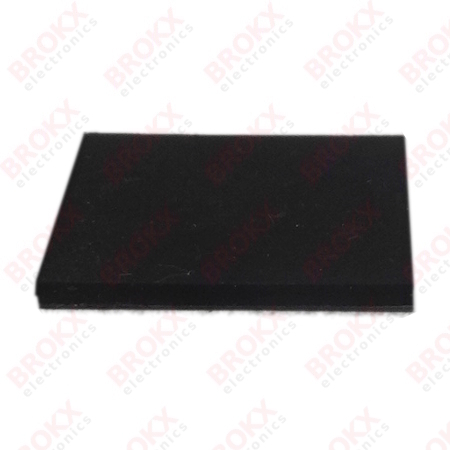 Self-adhesive pad (Rubber) 20 x 20 x 1.5 mm