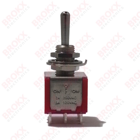 Toggle switch - ON-OFF-ON (3P3T)