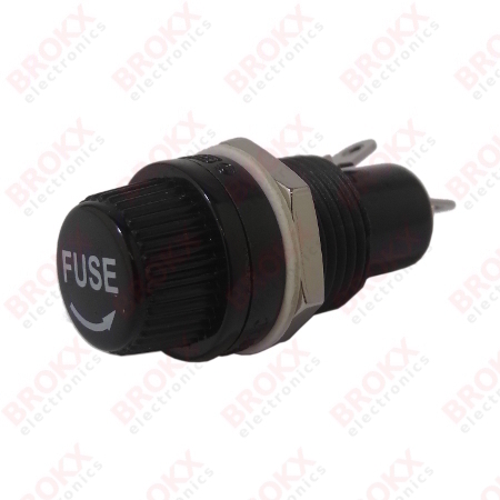 Fuse Holder for 5x20mm Panel mount - Click Image to Close