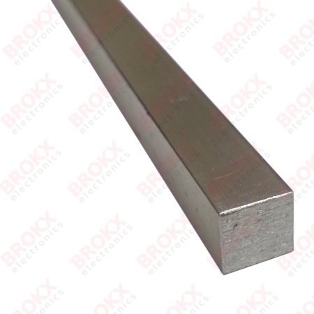 Square rod 10 mm Aluminium - Click Image to Close