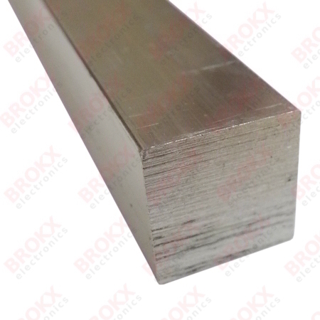 Square rod 20 mm Aluminium - Click Image to Close