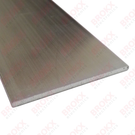 Platstaf 40 x 2 mm Aluminium