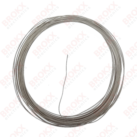 silver-plated copper wire 0.2 mm² 10 meter - Click Image to Close