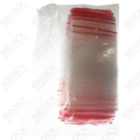 Ziplock bag 40 x 60 mm (100 pieces) - Click Image to Close