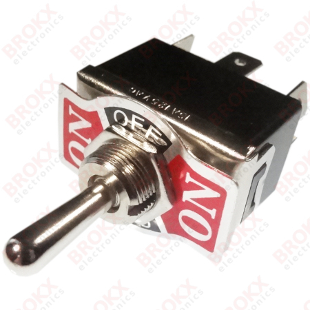 Toggle switch - ON-OFF-ON (DP3T)
