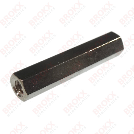 M3 Spacing Bushing 25 mm threaded - Click Image to Close