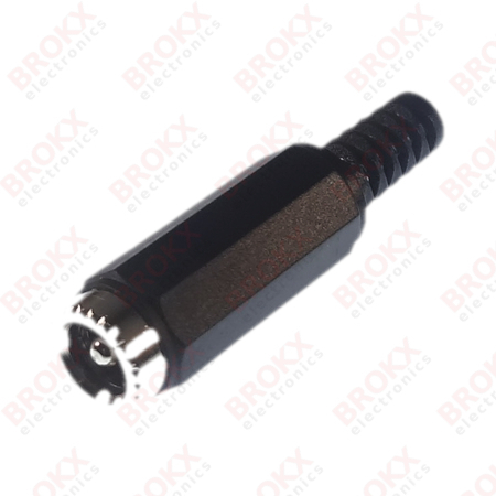 DC Power connector - male - 5.5 - 2.5 mm