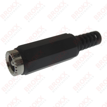 DC Power connector - male - 5.5 - 2.5 mm