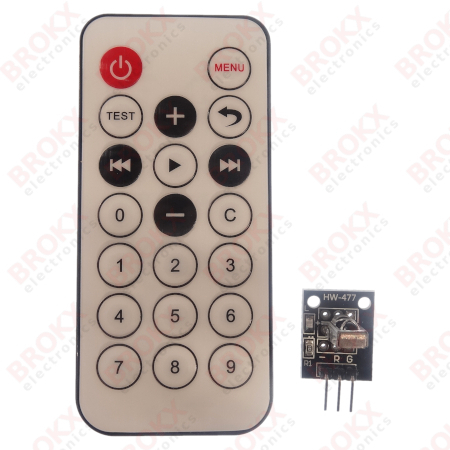 HX1838 IR Remote with Receiver