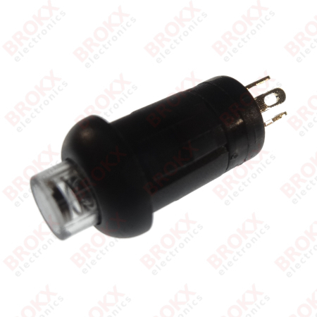 Push-button switch - Normally Open (Red LED)