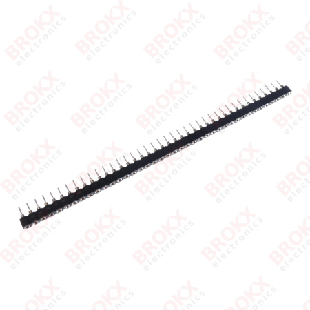 Header Pin Female - steek 2,54 mm - 1x40