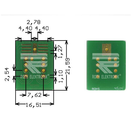 SO8 adapter board