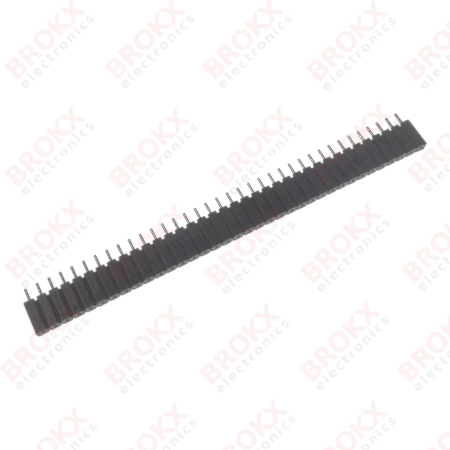 Header Pin Female - steek 2,54 mm - 1x36