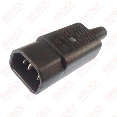 AC C14 Male - Coupler plug type E