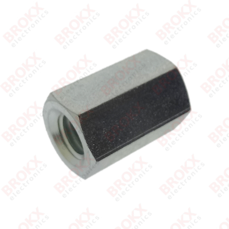 M8 Spacing Bushing 20 mm threaded - Click Image to Close