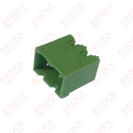 Pluggable screw terminal 2 pins - 5.08 mm pitch - PCB contact - Click Image to Close