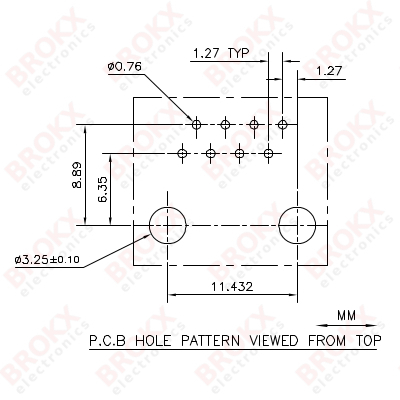 RJ45 PCB connector CAT3