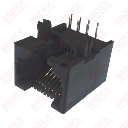 RJ45 PCB connector CAT3 - Click Image to Close