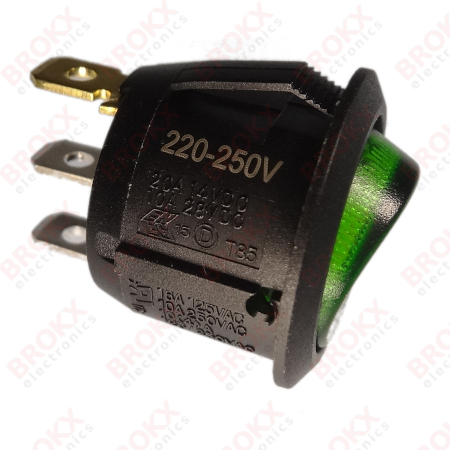 Toggle switch - ON-OFF (SPST) neon