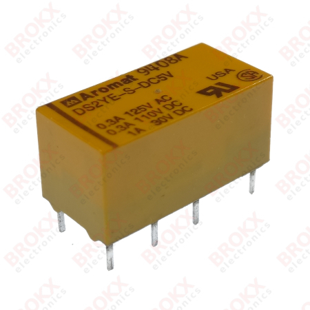 Double Change-over Contacts (DPDT) - 5 VDC