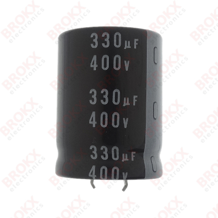 330 µF 400 V 105 ºC