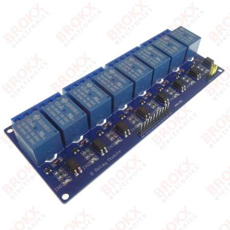 Relay module 5 V change-over 8 channel